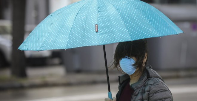 Doce provincias del noroeste y centro peninsular estarán hoy en riesgo por precipitaciones y tormentas