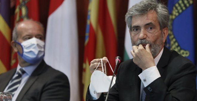 Campo culpa a Lesmes y reconoce que el Gobierno vetó al rey por la sentencia de Torra y el 1-O