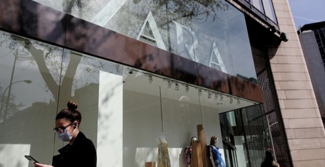 Las ventas de Inditex en España caen un 40,8% hasta junio por la pandemia