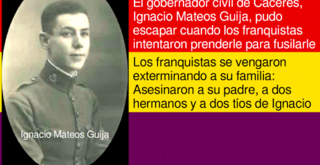 Crímenes franquistas contra la familia republicana Mateos