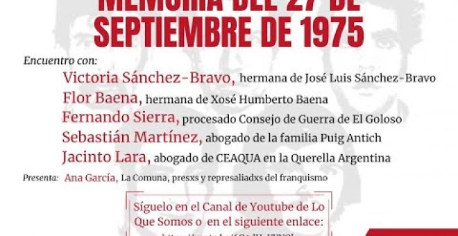 A 45 años de los últimos fusilamientos de franco