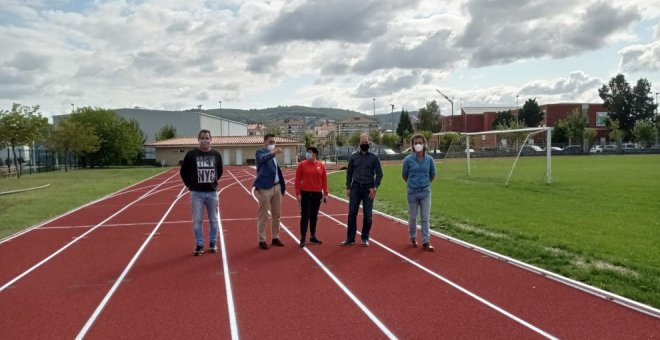 Finalizan las obras de remodelación de las pistas de atletismo