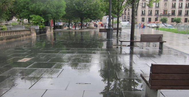 Cantabria, donde más ha llovido a primera hora de este martes