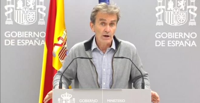 Simón: "España está probablemente llegando a la estabilización y quizás al descenso de la segunda ola"