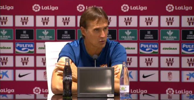 Lopetegui: "No hay nada positivo en una derrota"