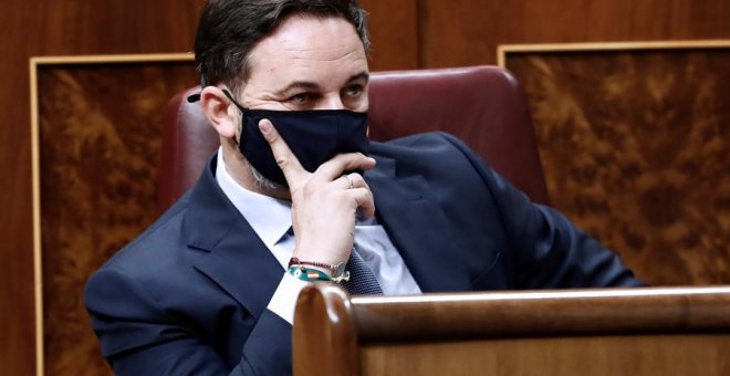 Abascal llama a las portavoces de Unidas Podemos "floreros" que "el machito alfa ha decidido" que intervengan en el Pleno