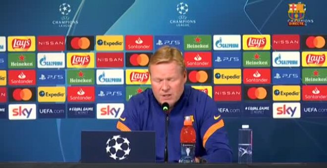 Koeman: "El reto es tan grande que pido tranquilidad y tiempo"