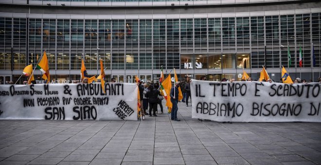 Italia marca un nuevo récord al rozar los 22.000 contagios en 24 horas mientras las protestas se extienden por todo el país