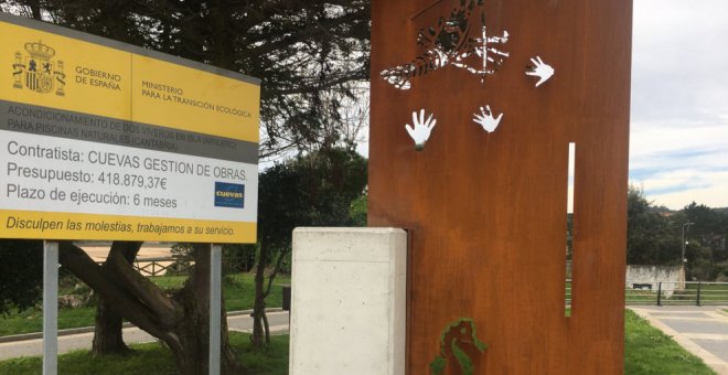 Isla ya cuenta con el monumento a las gentes del mar en el campo de San Sebastián 