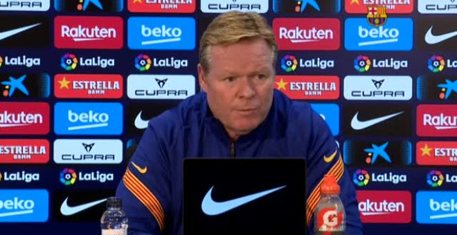 Koeman sale en defensa de Messi y advierte que sigue siendo "decisivo"