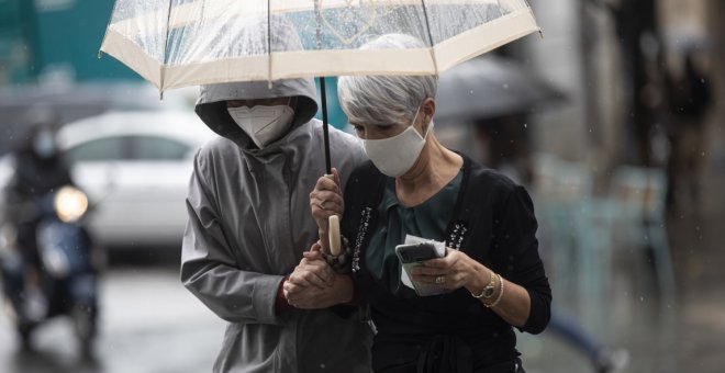 Precipitaciones y descenso térmico en gran parte de la Península este sábado