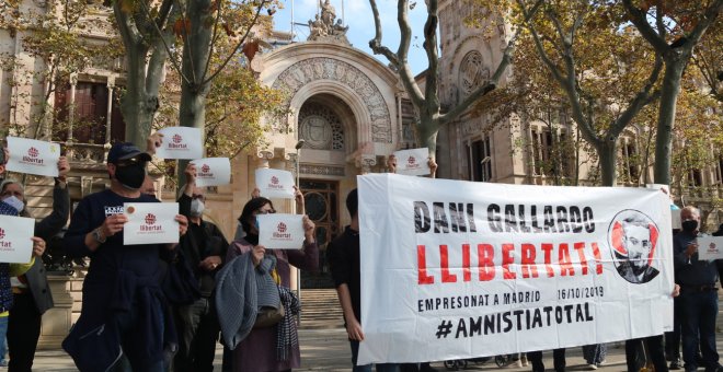 Dani Gallardo té tres dies per entrar a presó per la protesta a Madrid contra la sentència de l'1-O