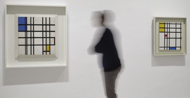 Mondrian, las líneas de la vida, por fin en el Reina Sofía