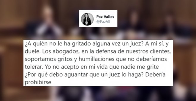 "No acepto en mi vida que nadie me grite, ¿por qué debo aguantar que un juez lo haga?": críticas por una tensa vista oral que acabó con un magistrado a gritos