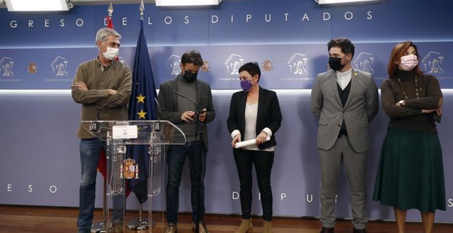 Unidas Podemos, Bildu y ERC pactan una enmienda en los Presupuestos para suspender los desahucios hasta 2022