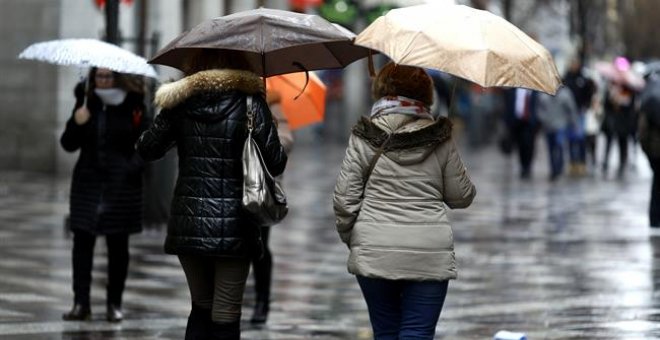 Descenso térmico en la Península y Balears con rachas de viento muy fuertes