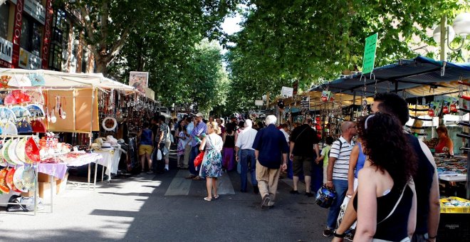 El Rastro de Madrid reabre este domingo entre críticas de los comerciantes por la organización y el aforo