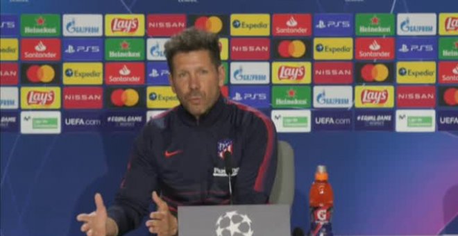 Simeone: "Estamos haciendo las cosas bien pero no nos confundamos"