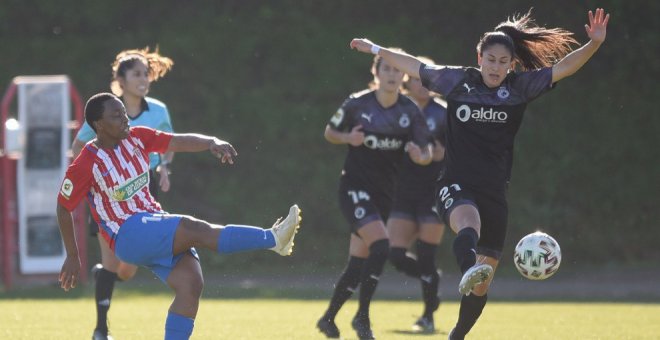 El Racing Féminas acaba en tablas frente al Sporting