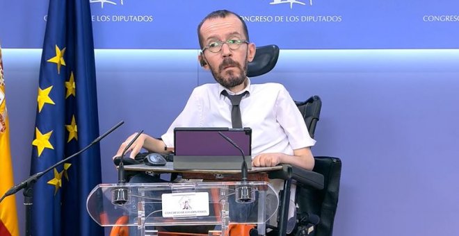 La reacción de Echenique ante el sentimiento de 'orfandad' de Felipe González