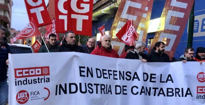 El número de trabajadores en ERE en Cantabria se multiplica por once y llega hasta los 9.422