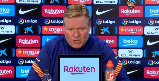 Koeman: "He tenido 100 días más tranquilos en otros clubes"