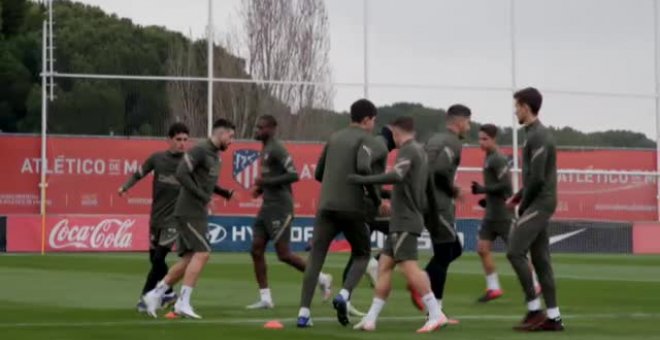 El Atlético comienza a preparar el duelo ante el Bayern con la novedad de Héctor Herrera