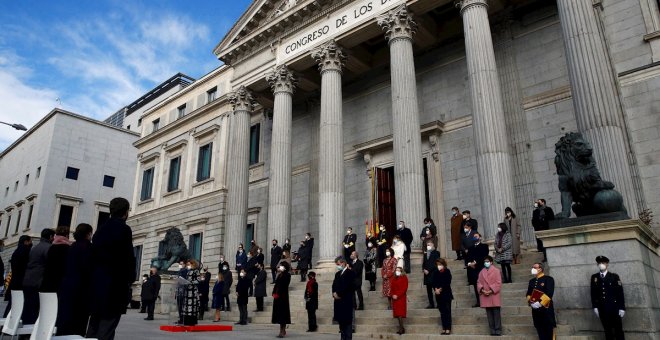 Los escándalos de la monarquía empañan un aniversario de la Constitución marcado por la crispación