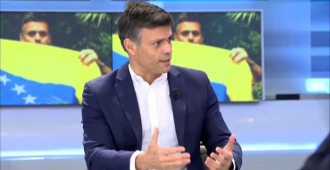 Leopoldo López: "Zapatero fue a Venezuela a blanquear una elecciones"