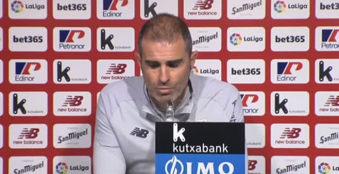 Garitano sobre el duelo ante el Real Madrid: "Es una motivación enfrentarnos a un equipo tan bueno"