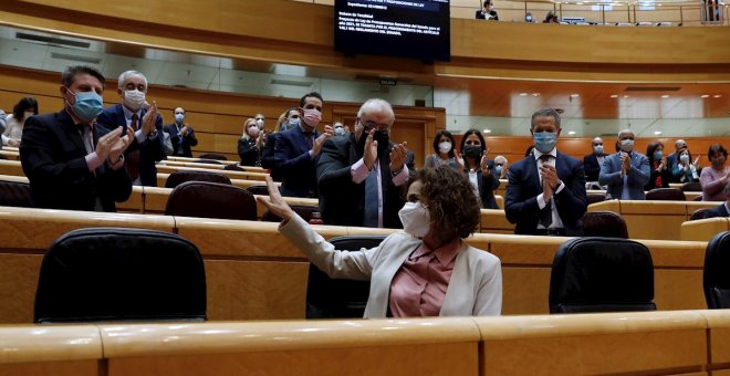 El Senado remata los Presupuestos de 2021 con la tramitación más corta de la democracia