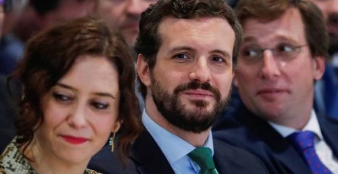 Casado pospone la batalla por el control del PP de Madrid que enfrenta a Ayuso y Almeida