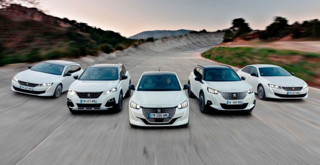 Peugeot lidera el mercado de vehículos eléctricos e híbridos enchufables en España