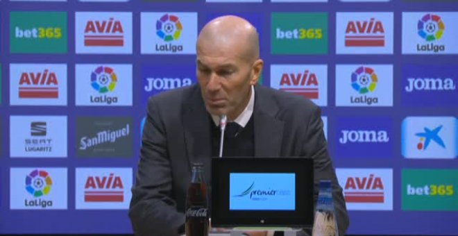 Zidane: "Si el árbitro ha decidido no pitar es que no había penalti para él"