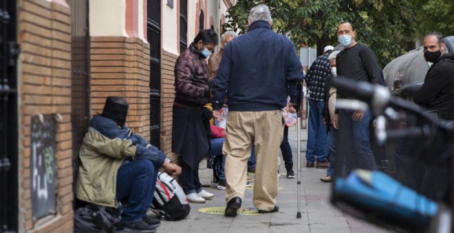 Bocados solidarios para más gente que nunca en las Navidades del COVID