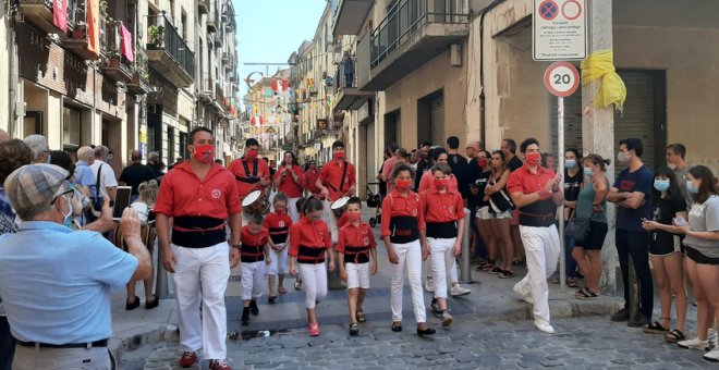 El Procicat valida un pla per poder fer castells amb un màxim de 160 persones