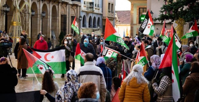 Concentración por la libertad del Sahara