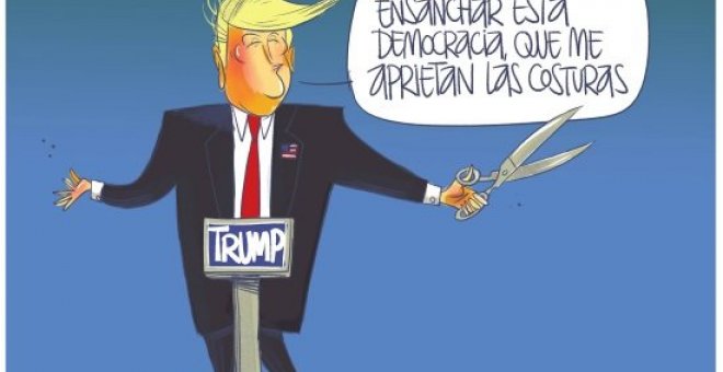 Famosos condenan el asalto: "¿Hay alguna razón para que Trump no esté esposado ya mismo?"