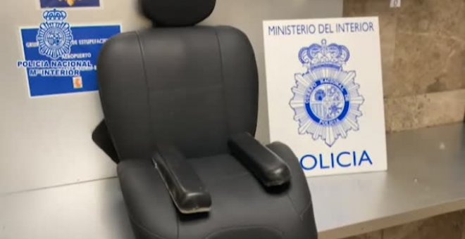 Detenido un hombre que pretendía introducir droga oculta en una silla de ruedas