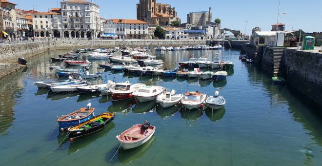 Castro Urdiales registra la tercera racha de viento más fuerte del país