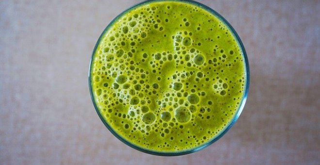 Pato confinado - Receta de batido verde: vitaminas para el desayuno