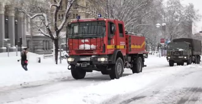 El Ejército ya no participa en la limpieza de Madrid