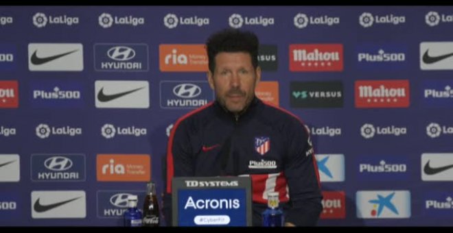 Simeone sobre los rumores de su renovación: "Cuando tengamos algo concreto, informaremos"