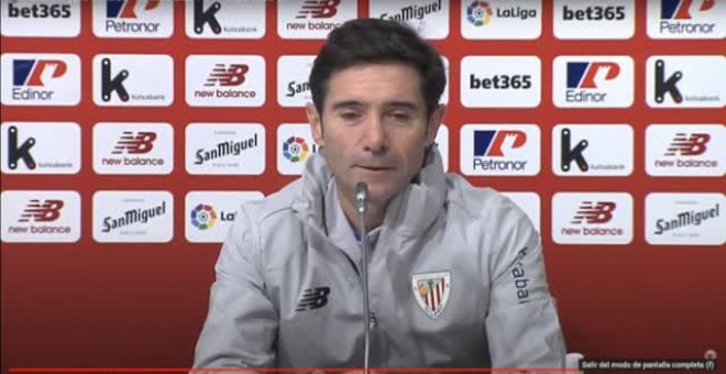 Marcelino avisa sobre su rival en la Copa: "El Ibiza es el mejor de los 102 equipos de la Segunda B"