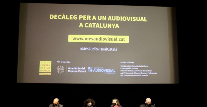 La Plataforma per la Llengua demana mesures per promoure l'audiovisual en català en un decàleg