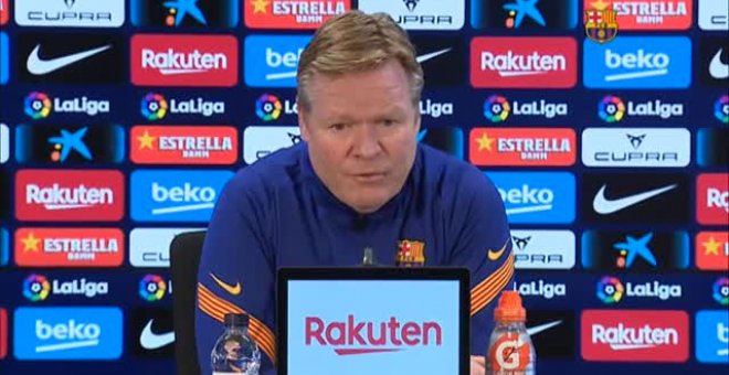 Koeman: "Fallar siete de doce penaltis esta temporada es demasiado"