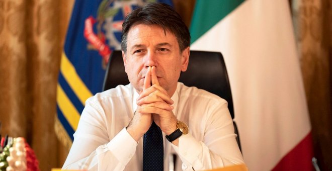 Giuseppe Conte, en busca de europeístas para lograr un tercer mandato como primer ministro de Italia