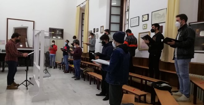 El conservatorio de música de Sevilla es una bomba de relojería por la covid