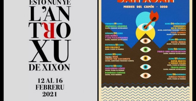 Xixón mira a Mieres para el cartel de su Antroxu pandémico