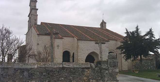 Un pueblo de Segovia descubre en el Pazo de Meirás una pila desaparecida en 1958